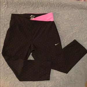 Nike Dri-fit running tights. Size small.